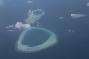 First glimpse of Maldives