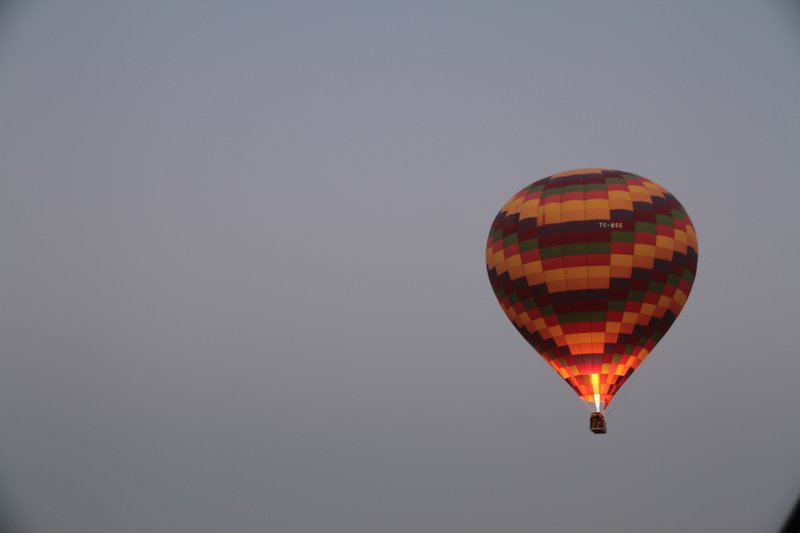Balloon on air