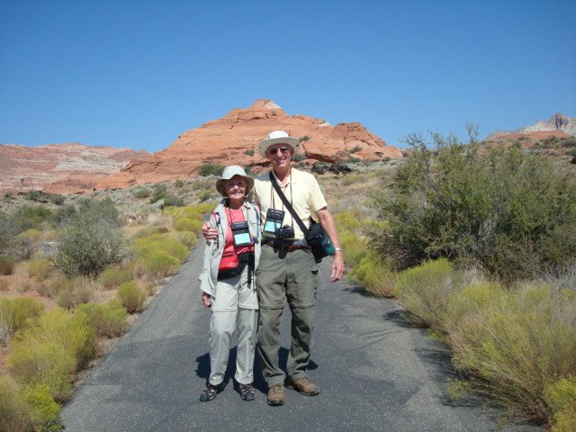 Stan & Linda hiking trail in Snow Canyon