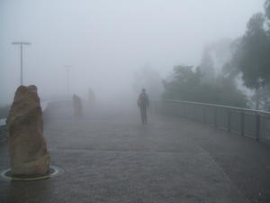 Echo Point in the Mist