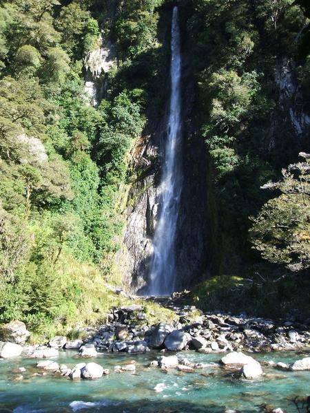 Waterfall near Haast