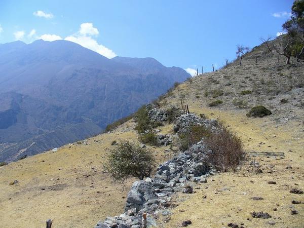 high in the andes