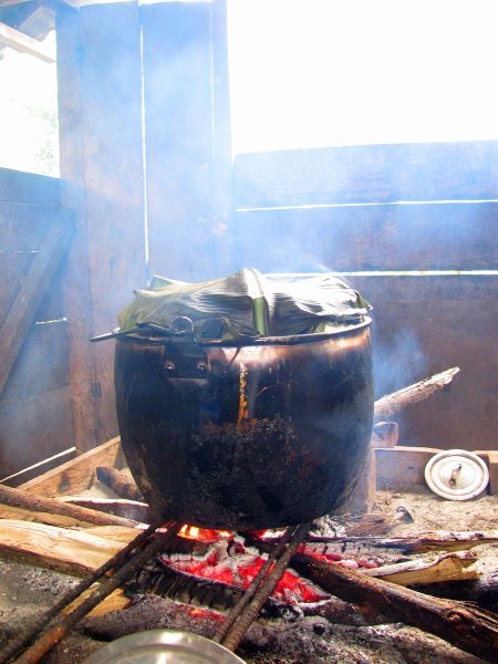 the pot of boiling chi cha
