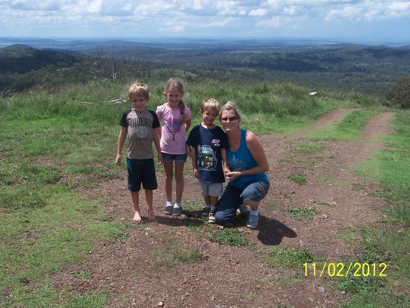 Me and the kids at the top!