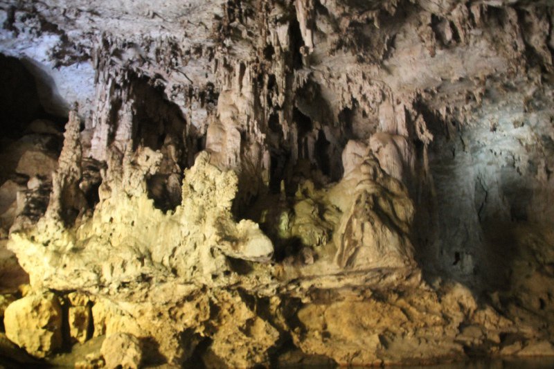 Rock Formations in the cave