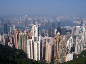 view from Victoria Peak