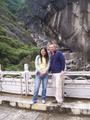 Me and Michelle at Tiger Leaping Gorge
