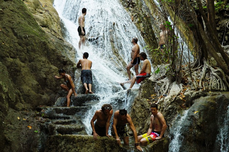 Waterfall, Pulau Moyo 
