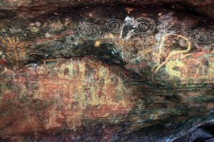 Uluru painting