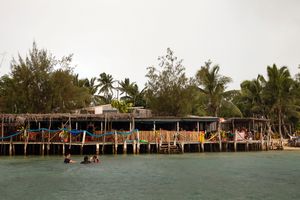 The floating restaurant