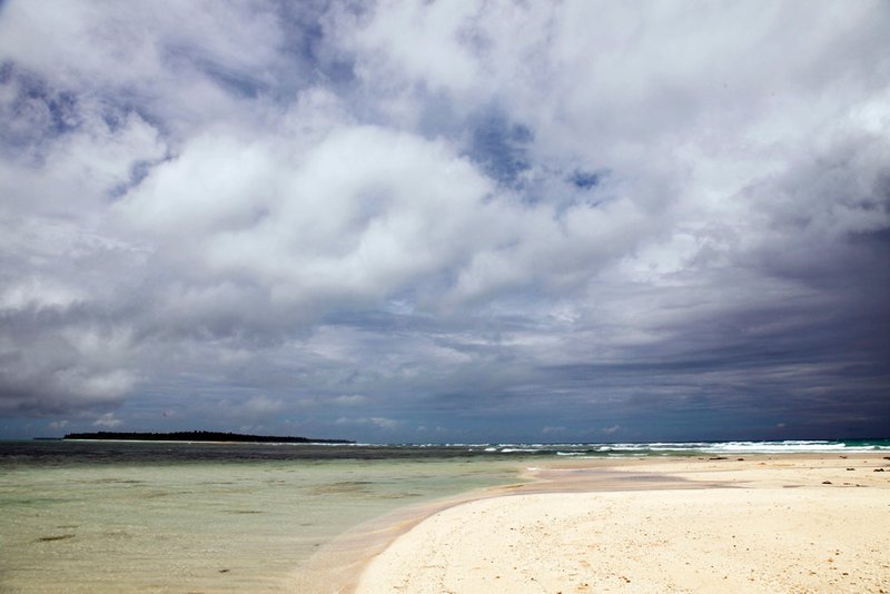 View of Uoleva island from Lifuka island