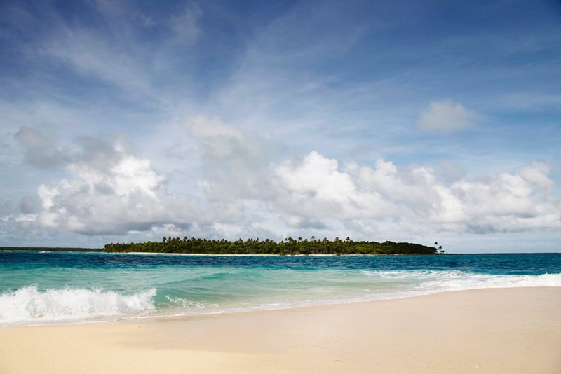 View of Nukunamo island from Foa island
