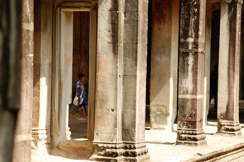 Columns of Angkor Watt