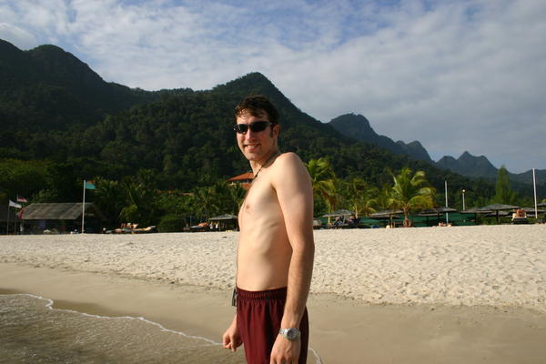 Steve on the beach
