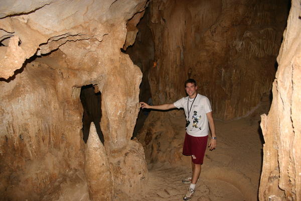 Steve in the cave