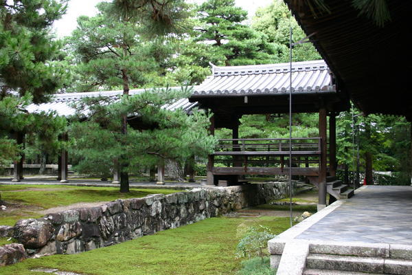 A landscape garden at the Daitoku-ji Temple