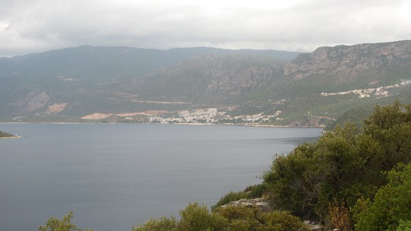 View of Kas in a distance