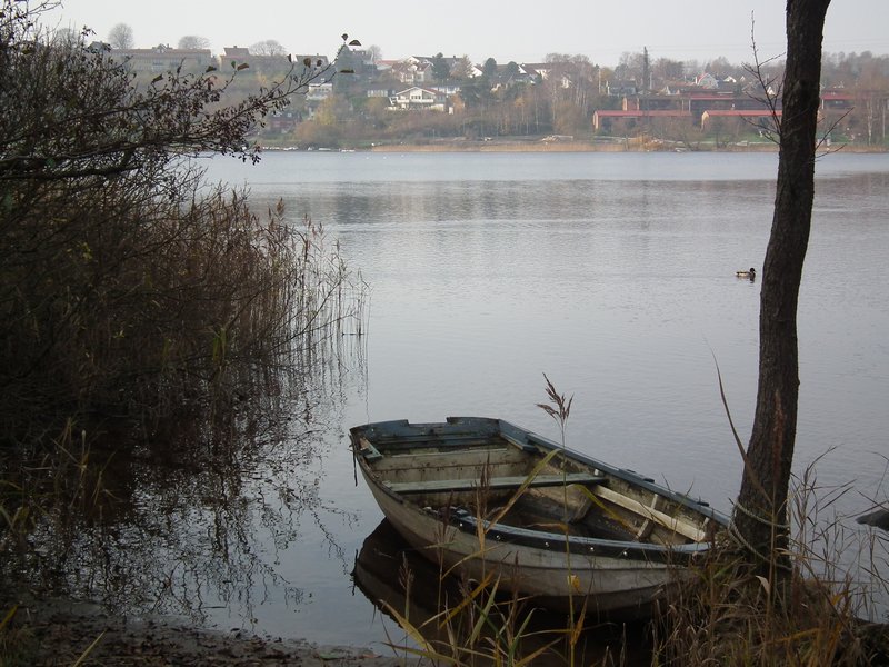 Lake and a boat