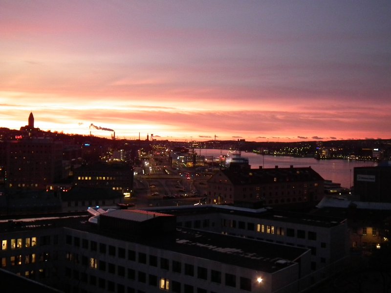 Goteborg sunset