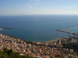 Salerno from the castle