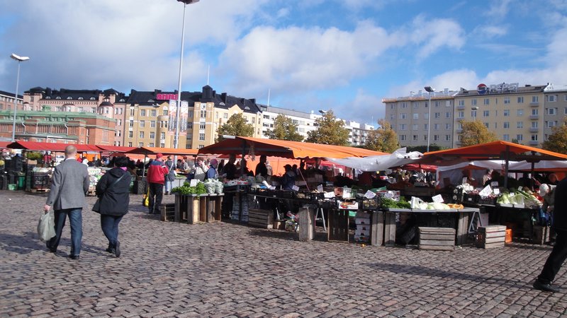 Market in Hakanieme 