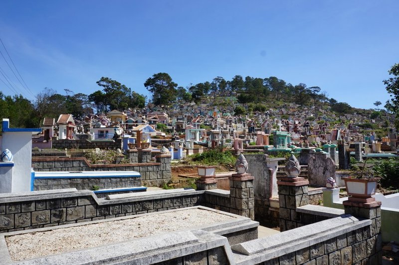 Cemetery near Dalat