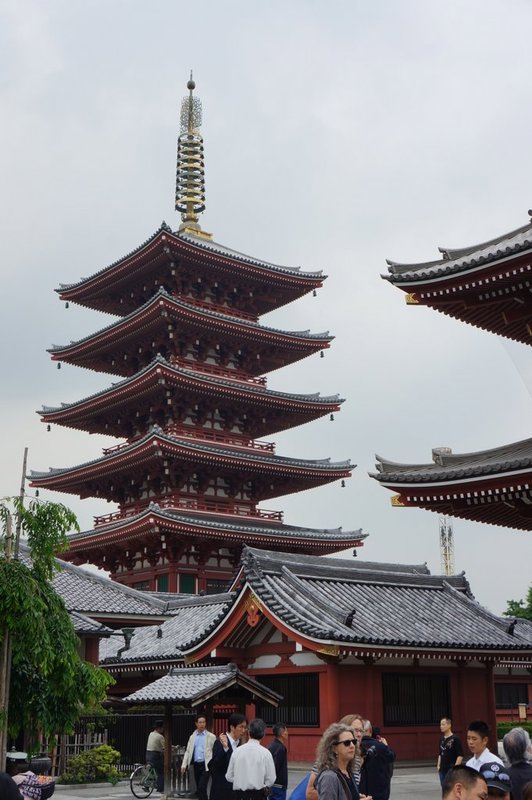 5 storey pagoda at Asukusa temple
