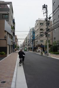 An average street in Tokyo- clean and quiet