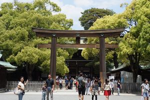 Torii gate at Yoyogi Park