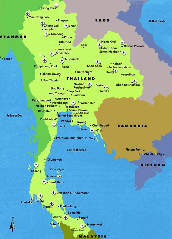 Map of Thailand | Photo