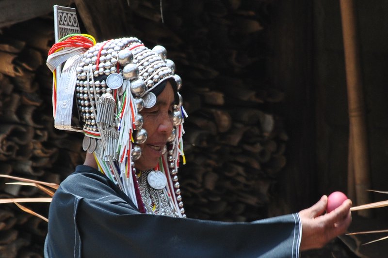 Hill-tribe woman