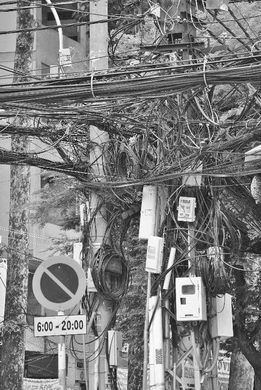 Makeshift Electricity - HCMC