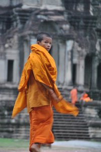 Young Monk at Angkor
