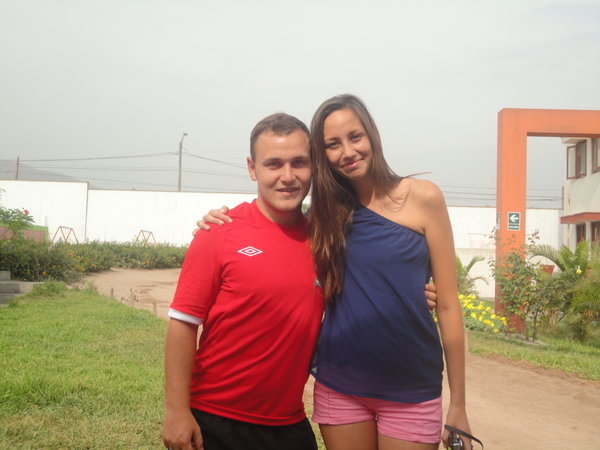 With Mihaela