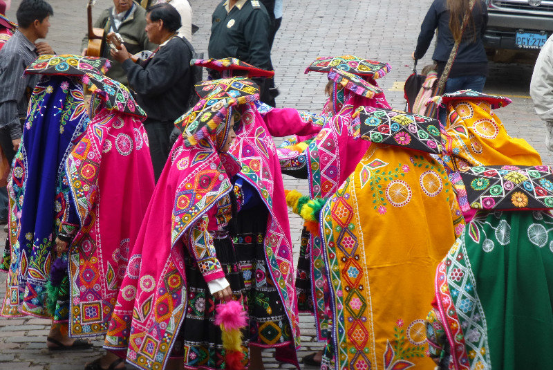 Festival time in Cusco
