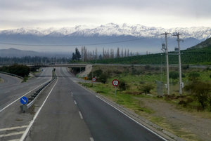 Heading into the Andes