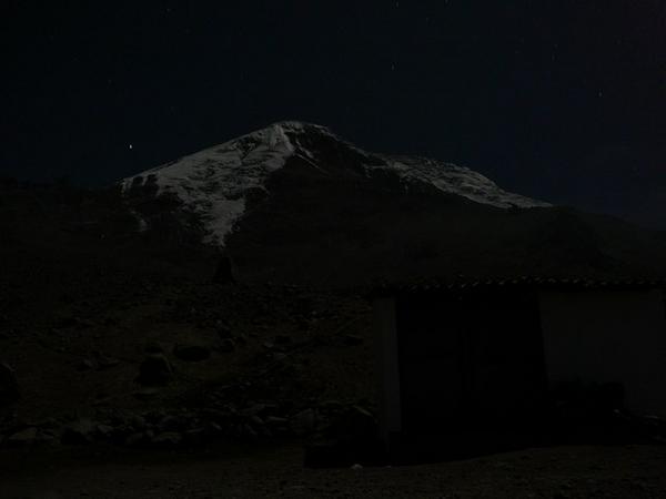 Chimborazo bij Nacht