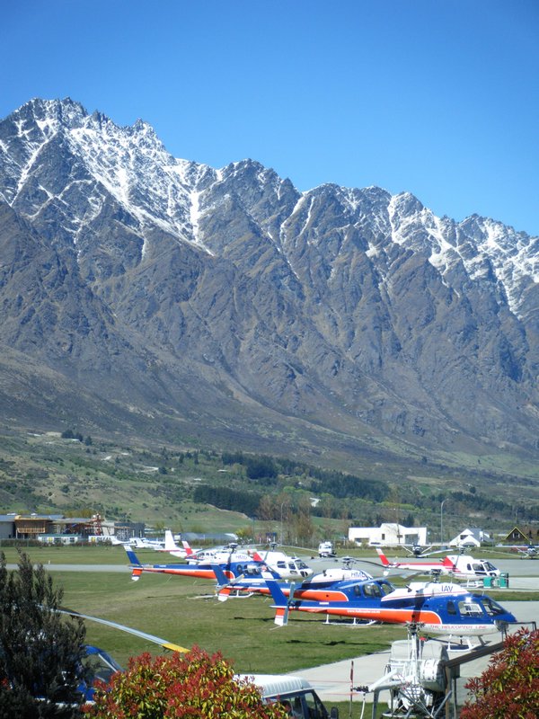 View from Wakatipu Aero Club
