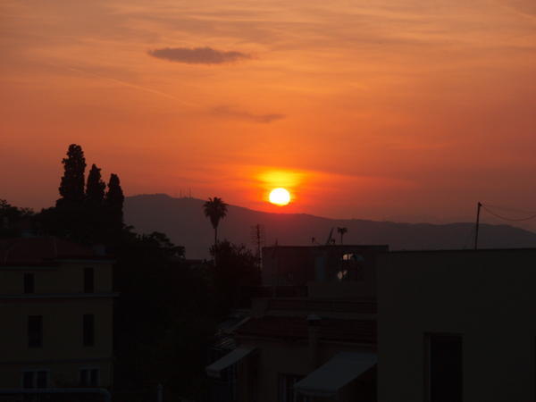 Sunset in Athens 