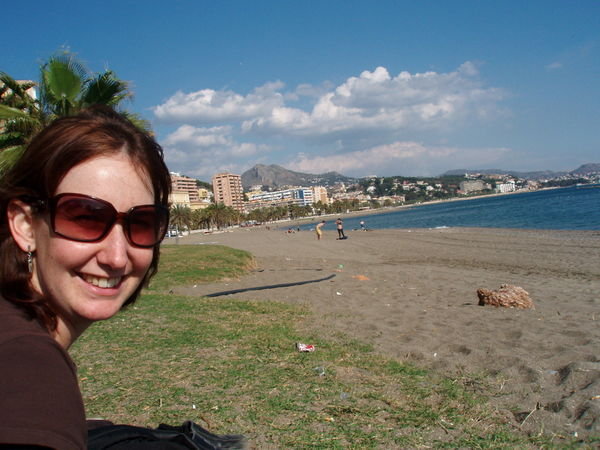 Leah on the Costa del Sol