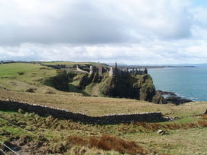 Castle on the way to Giants Causeway