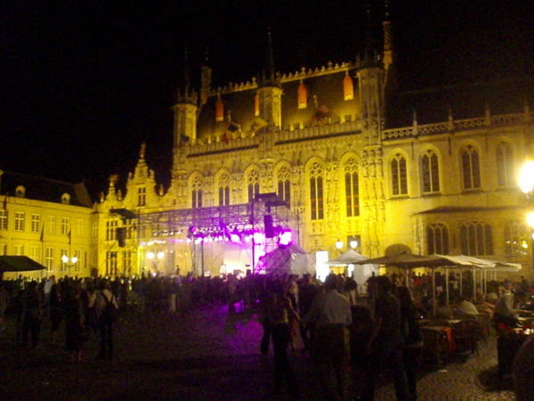 Concert in front of town hall