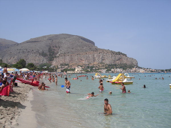 Beach near Palermo
