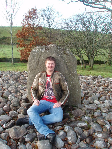 Me at the ancient stones