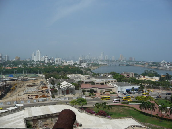View over Cartagena