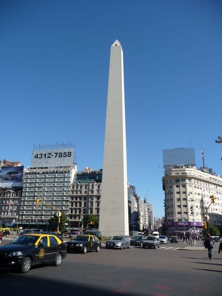 Obelisk in the centre