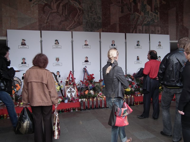 Minsk Undergrounding Bombing Memorial