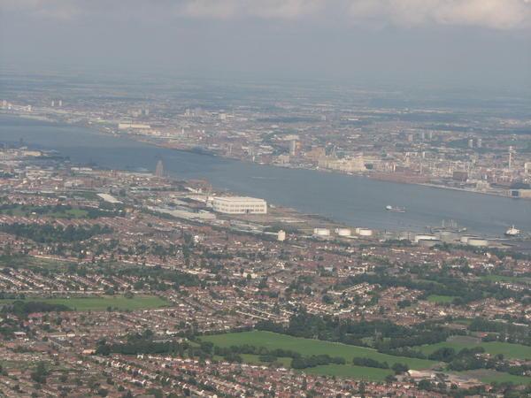 Landing in Liverpool