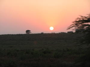 Sunrise-enroute to Hluhuwe