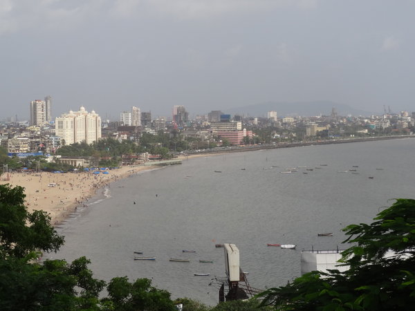 View of Mumbai from Malabar Hill